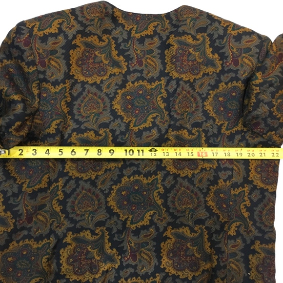 Vintage Floral Blazer Size 16 - Picture 4 of 5